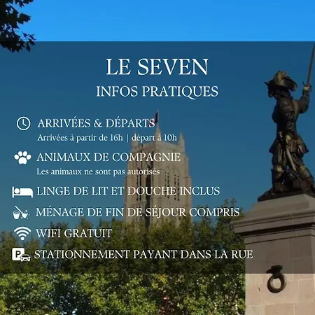 Le Seven Centre-ville & Gare *